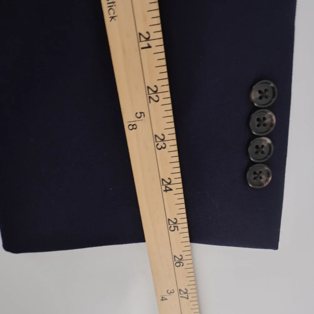 Jos. A. Bank Signature Tailored Blazer Navy Blue Mens 48 Regular